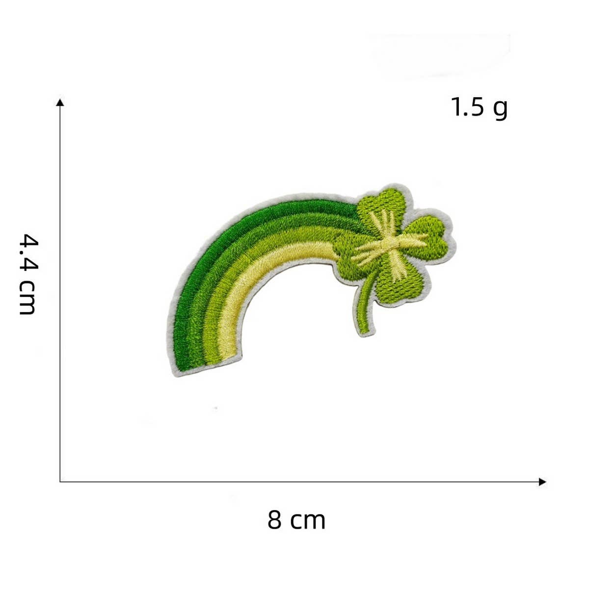 GREEN SERIES CARTOON EMBROIDERED PATCH