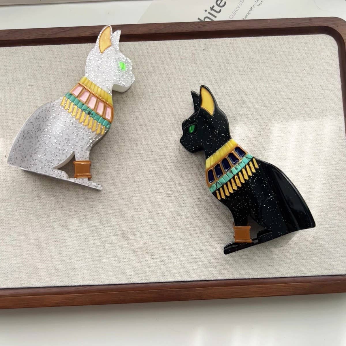 New Cat Acetate Hair Clip for Unique Style