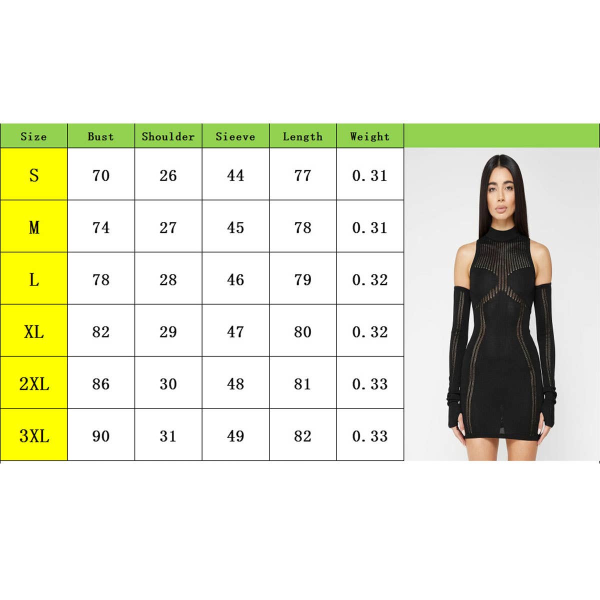 SEE-THROUGH ROUND NECK SPLICING HIP WRAP DRESS