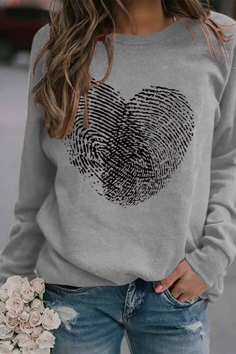 VALENTINE DAY HEART PRINT LONG SLEEVED PULLOVER_CWTSTL0989