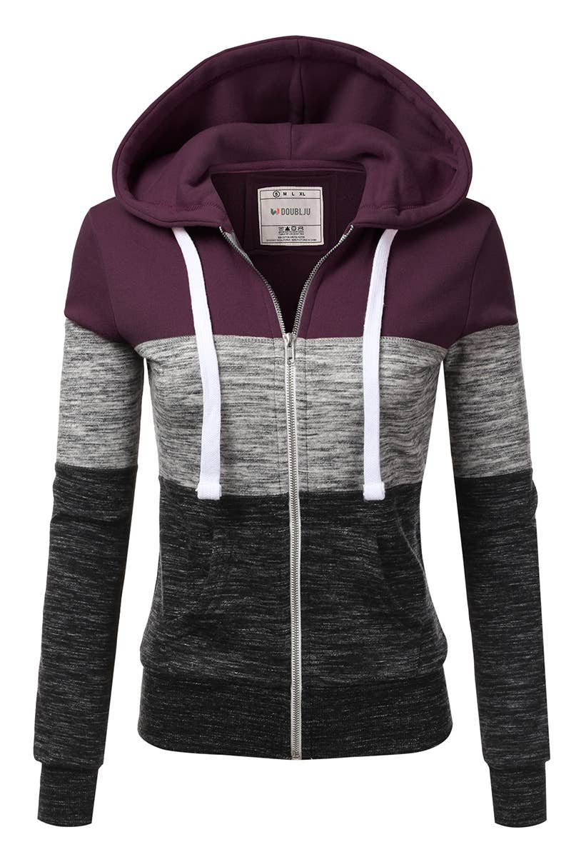 AWOHOL194_Lightweight Thin Zip-Up Hoodie Jacket