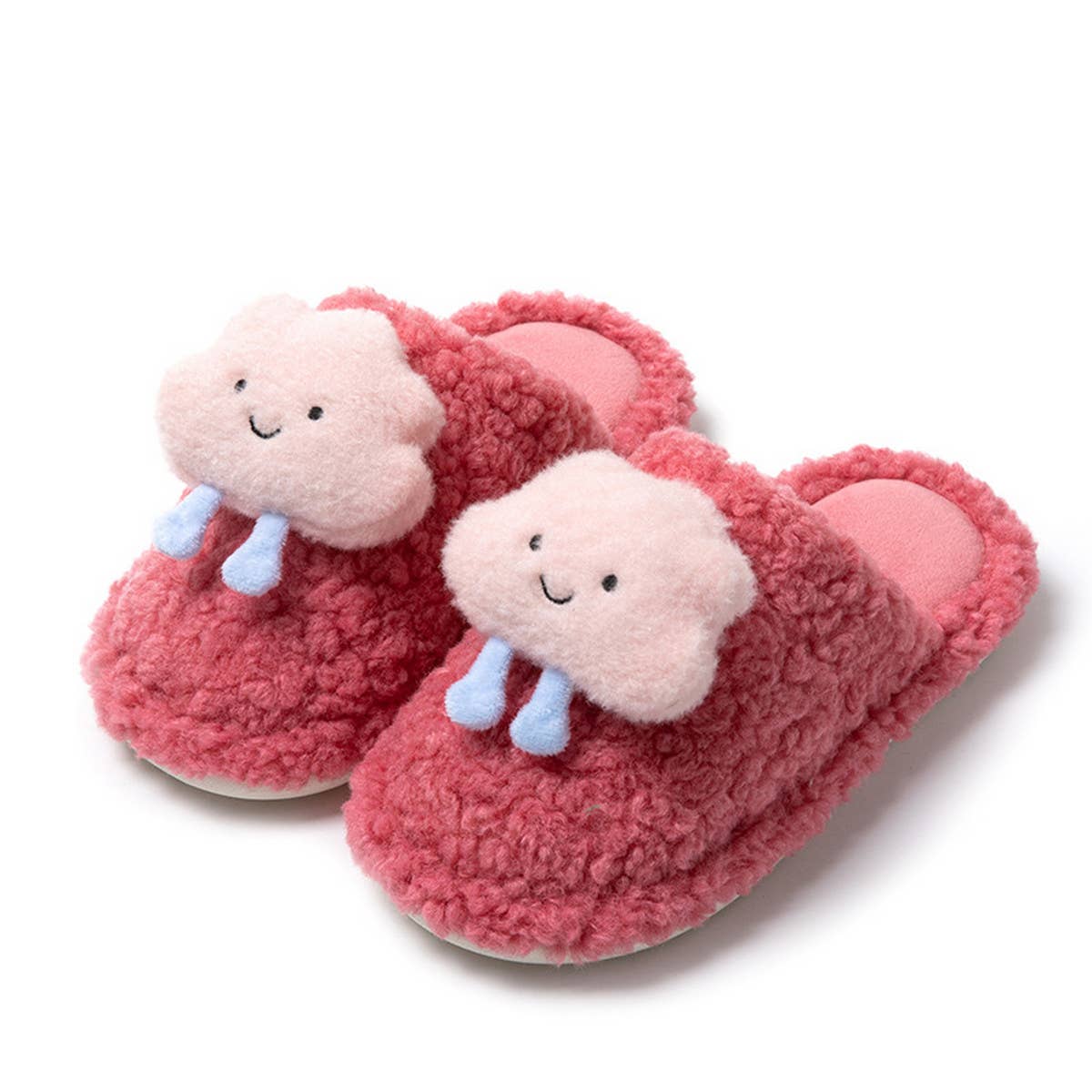 HOME FASHION CLOUD PLUSH SLIPPERS