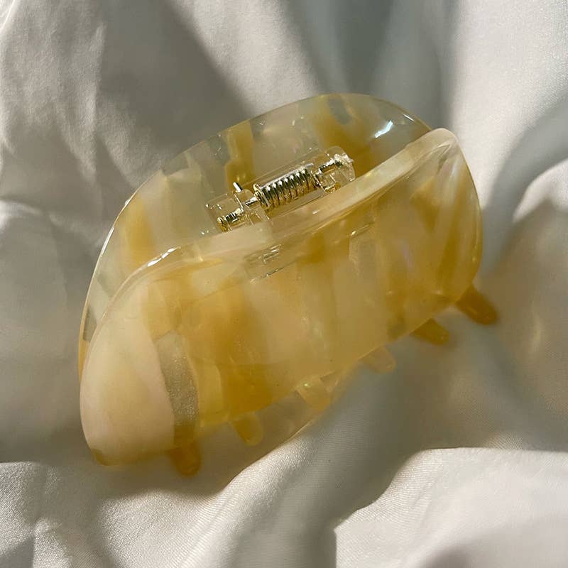 French Aurora Stunning Mermaid Acetate hair clip