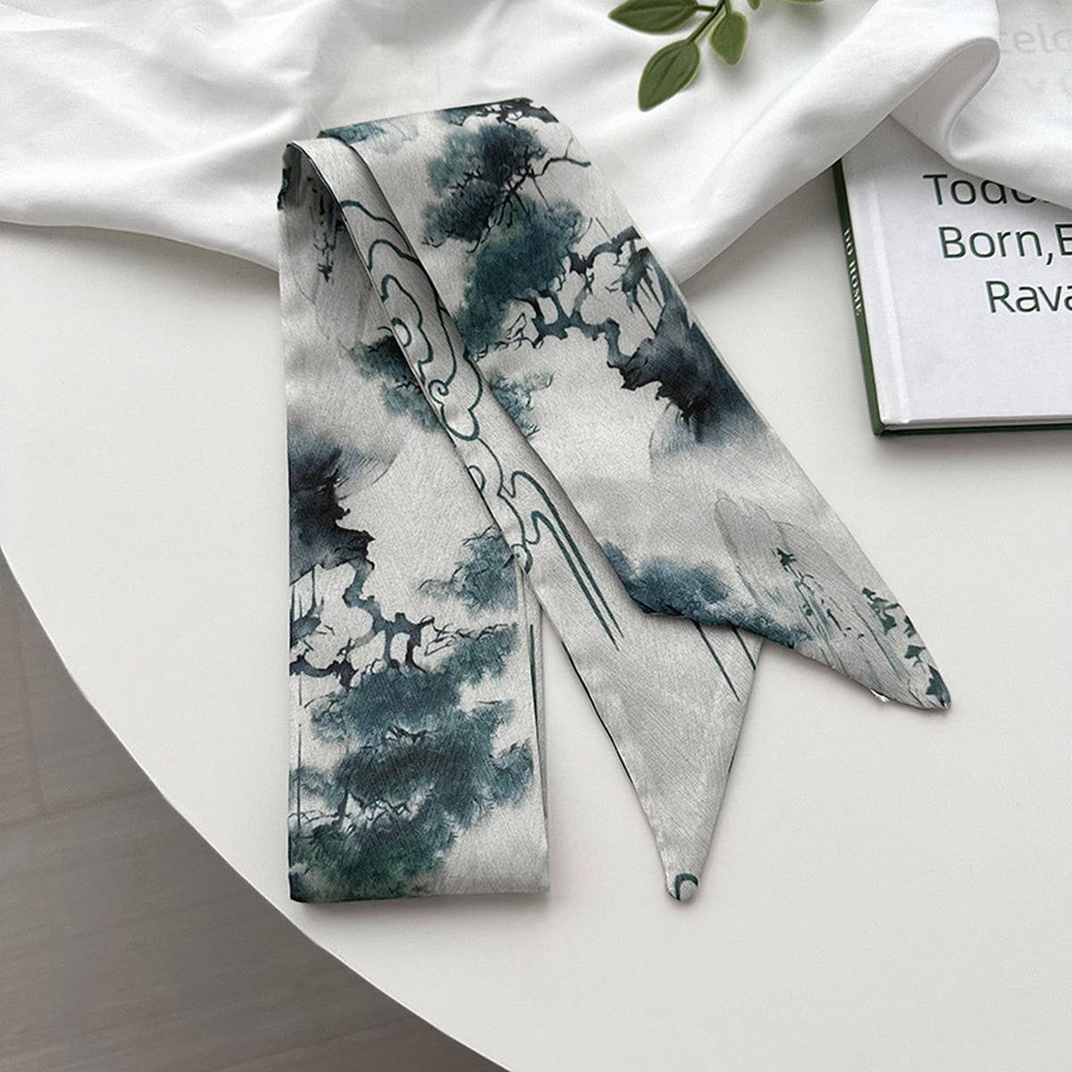 FASHIONABLE HIGH-END INK PAINTING STYLE HEADBAND