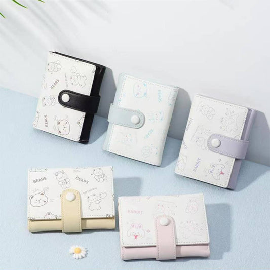 2024 NEW CUTE CARTOON BEAR PRINT WALLET_CWAB2549