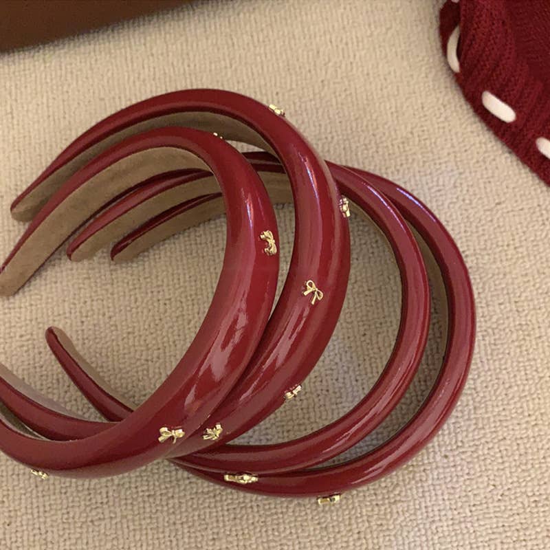 Face wash headband high-grade retro hair accessories