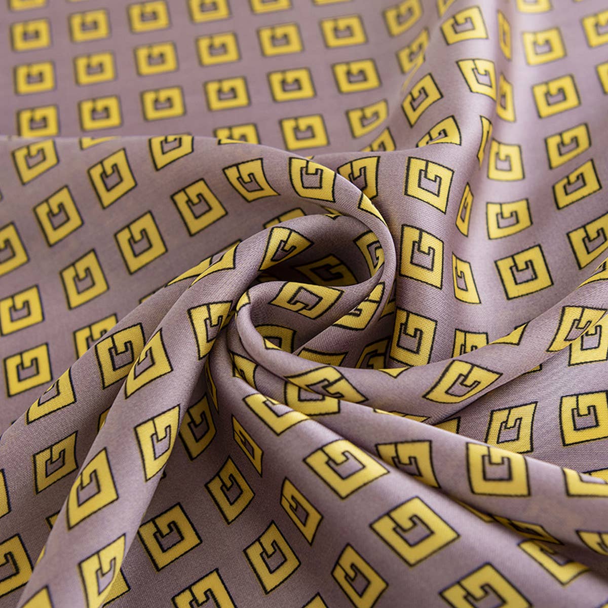 Chic Silk Square Scarf, Versatile Headscarf & Shaw