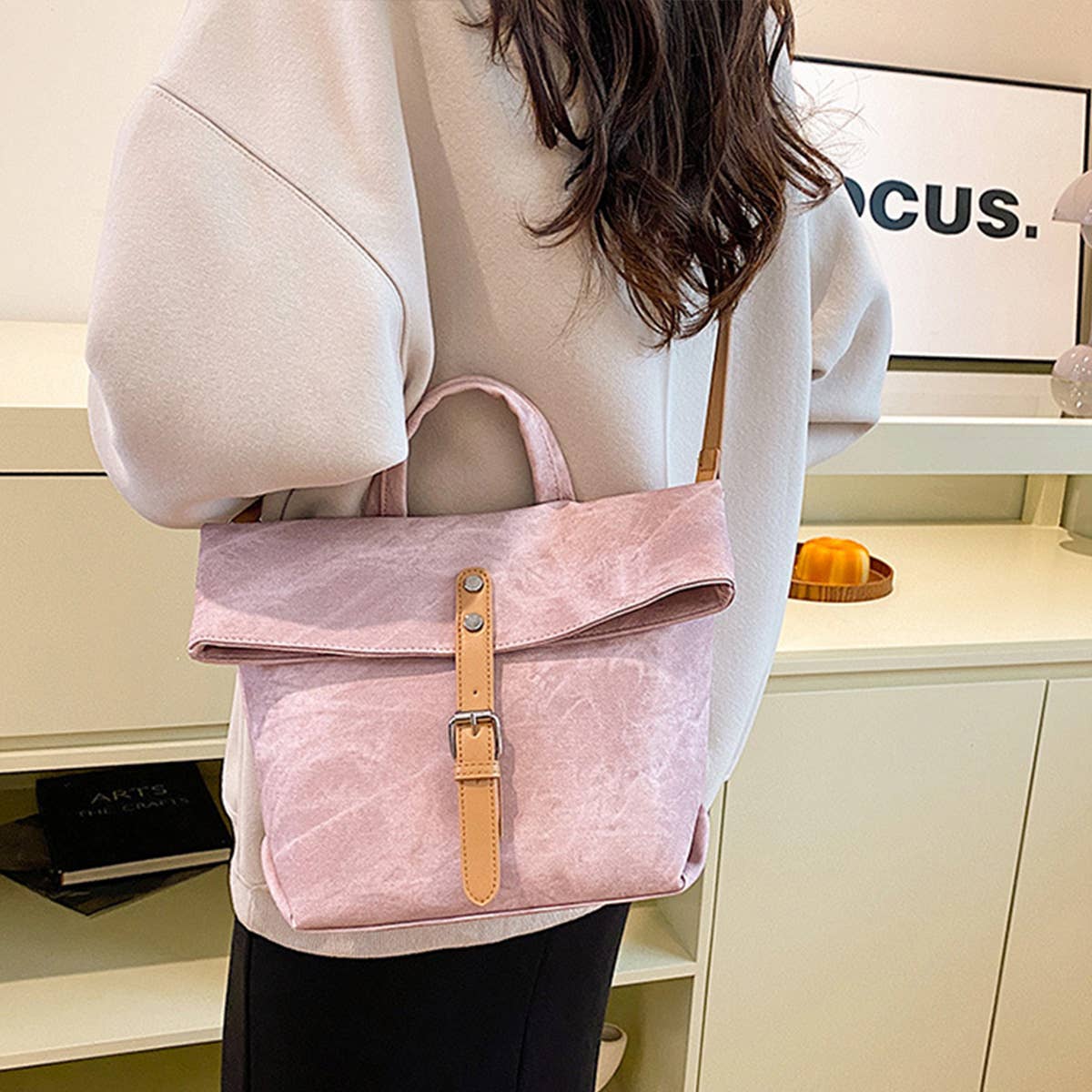 NEW AUTUMN AND WINTER FASHION SIMPLE TOTE BAG_CWAB3275