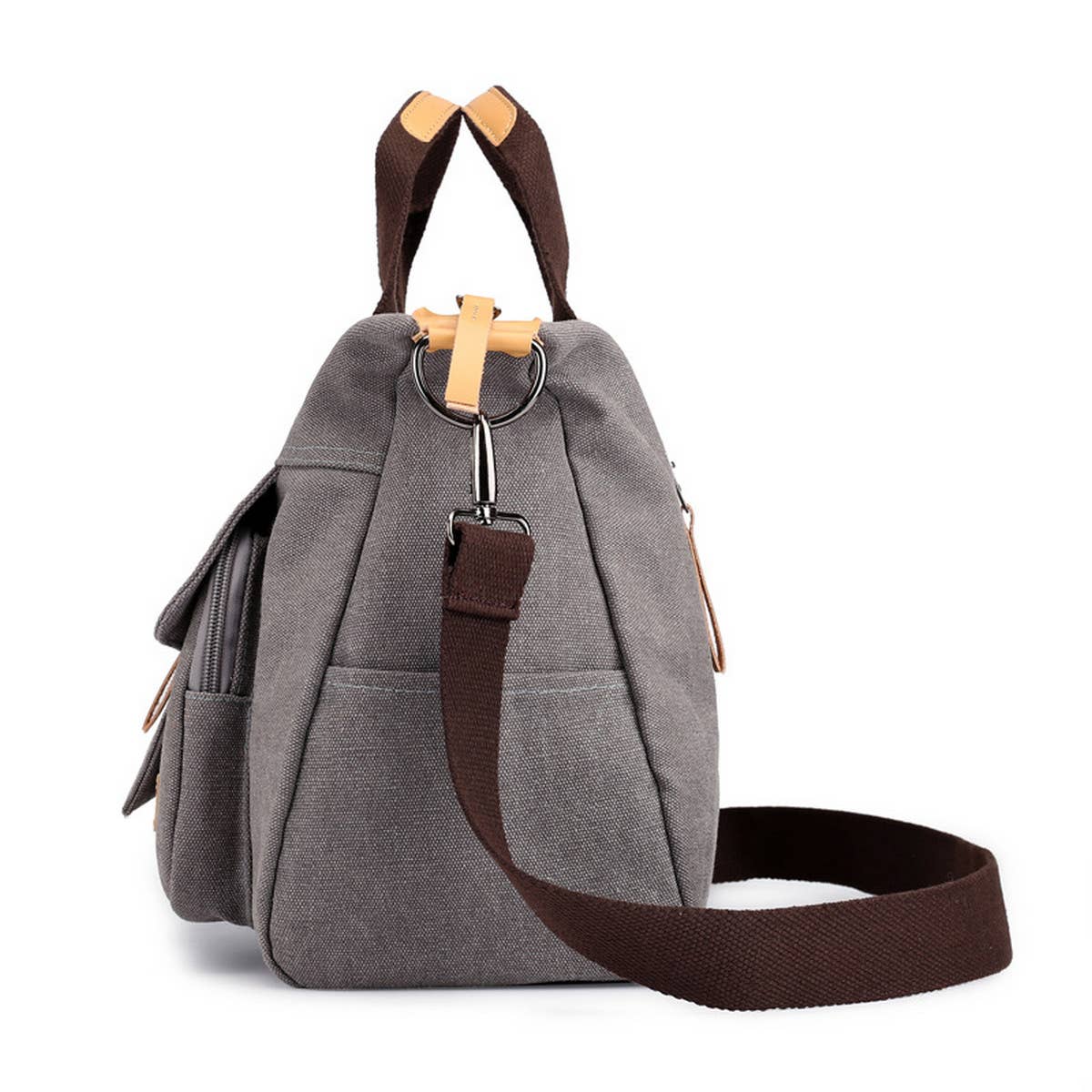 RETRO LEISURE CANVAS LARGE-CAPACITY SHOULDER BAG_CWAB1294