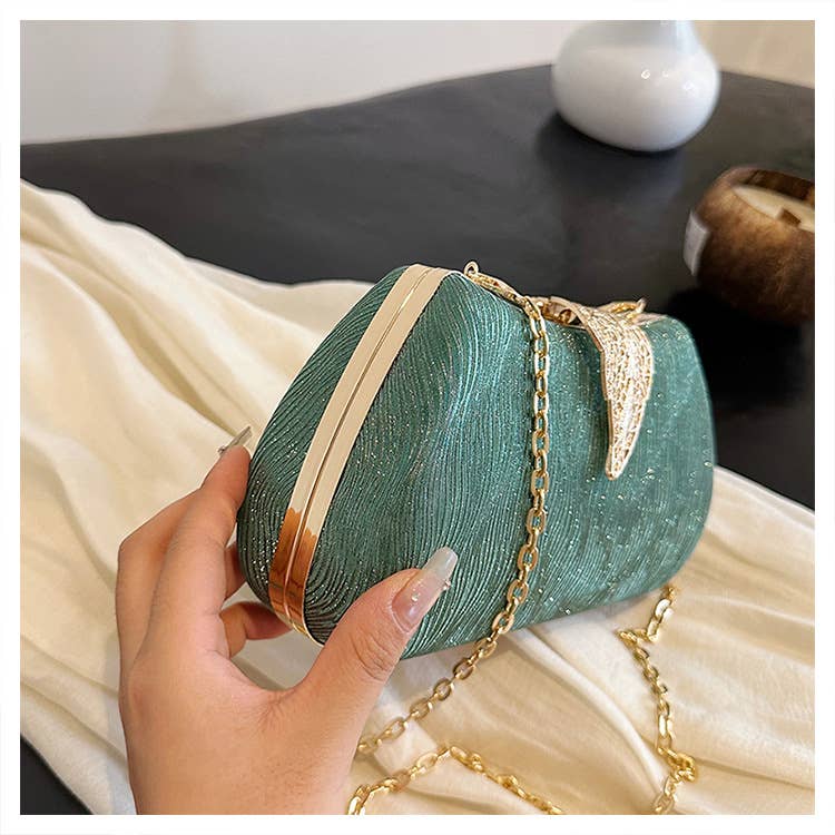 Fashionable shiny and versatile crossbody bag