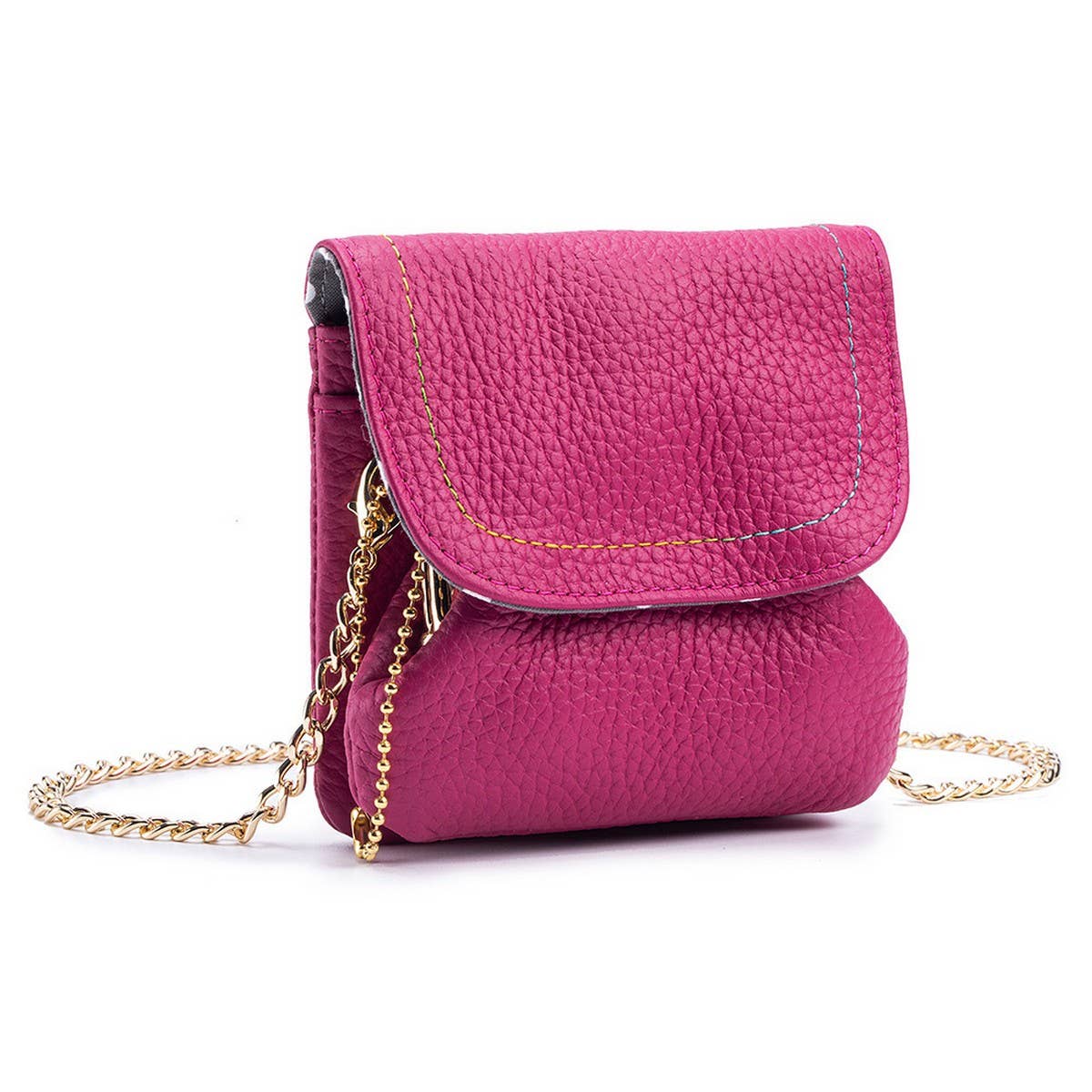 Fashion Leather Chain Purse ? Lip & Coin Case_CUAB00381