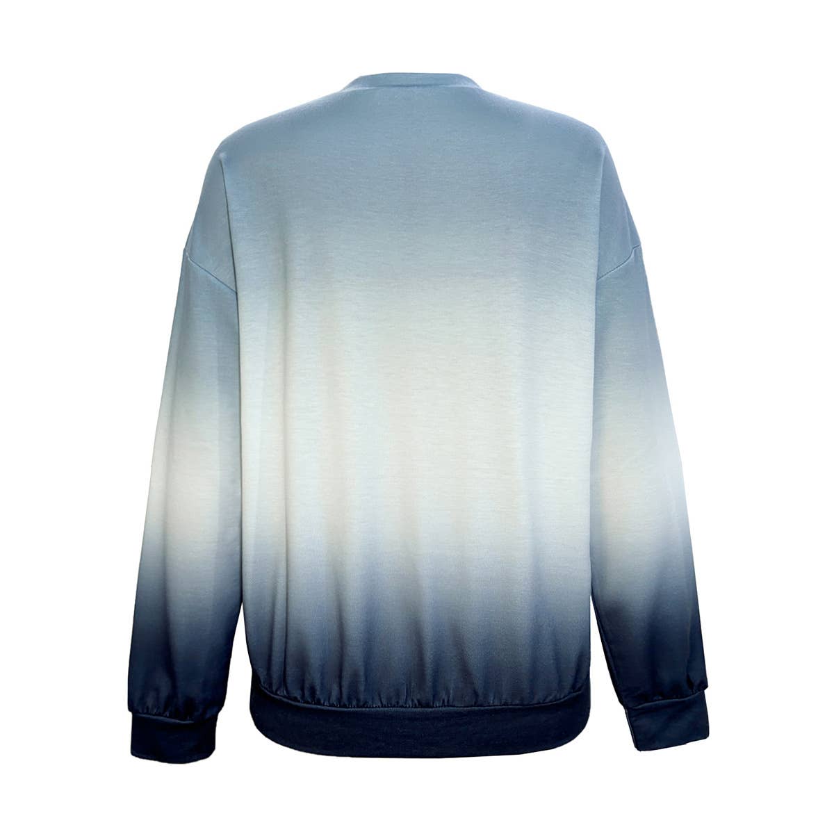 Fashion long-sleeved gradient casual sweatshirt