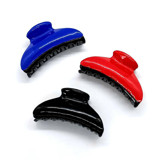 Fresh Sweet Mirror PU Patent Hair Claw