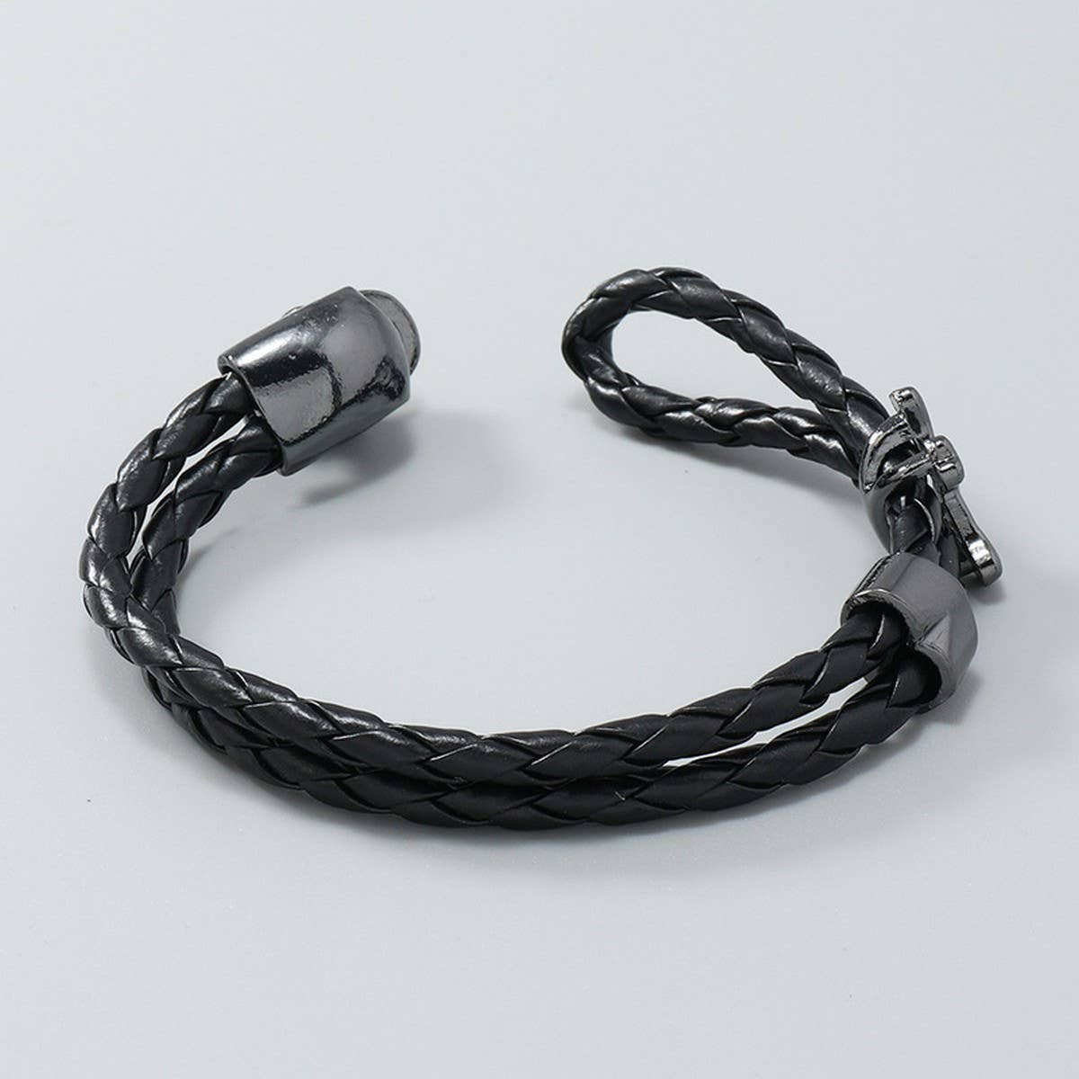 SIMPLE PERSONALIZED HALLOWEEN SKULL BRACELET_CWMM4472