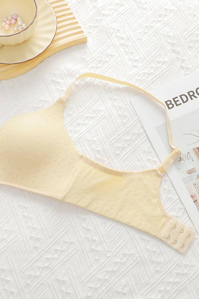 CWMU00293_SOLID COLOR SEXY PUSH UP SIDE SUPPORT BRA