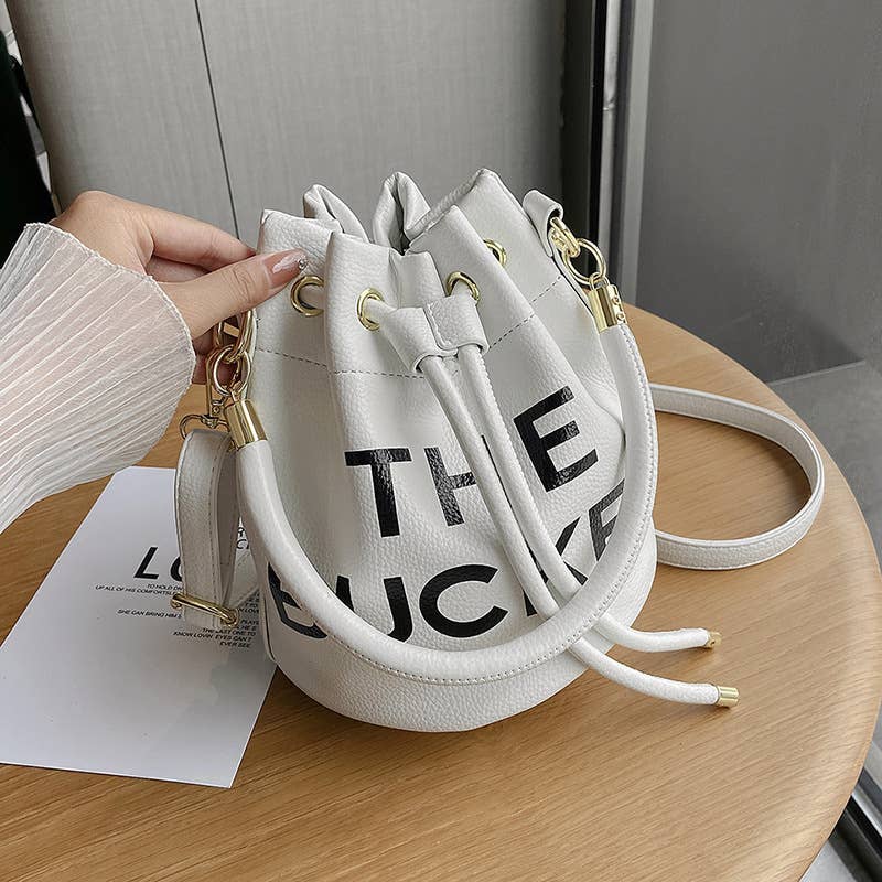 Fashionable letter simple crossbody handbag