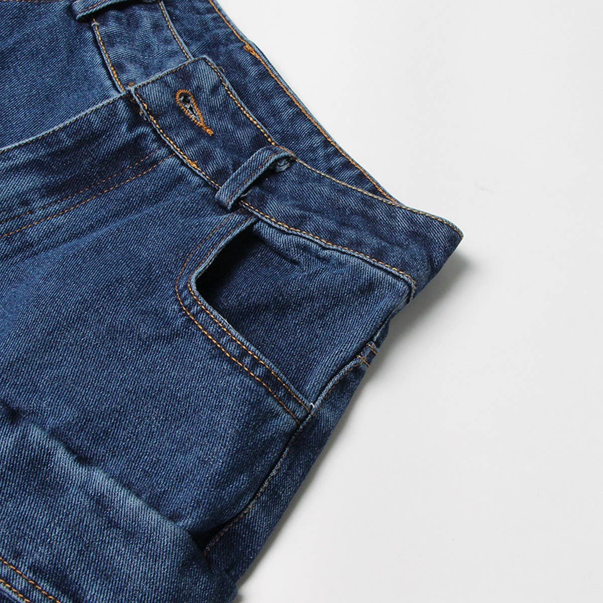 MULTI POCKET LOOSE WIDE LEG CARGO PANTS JEANS