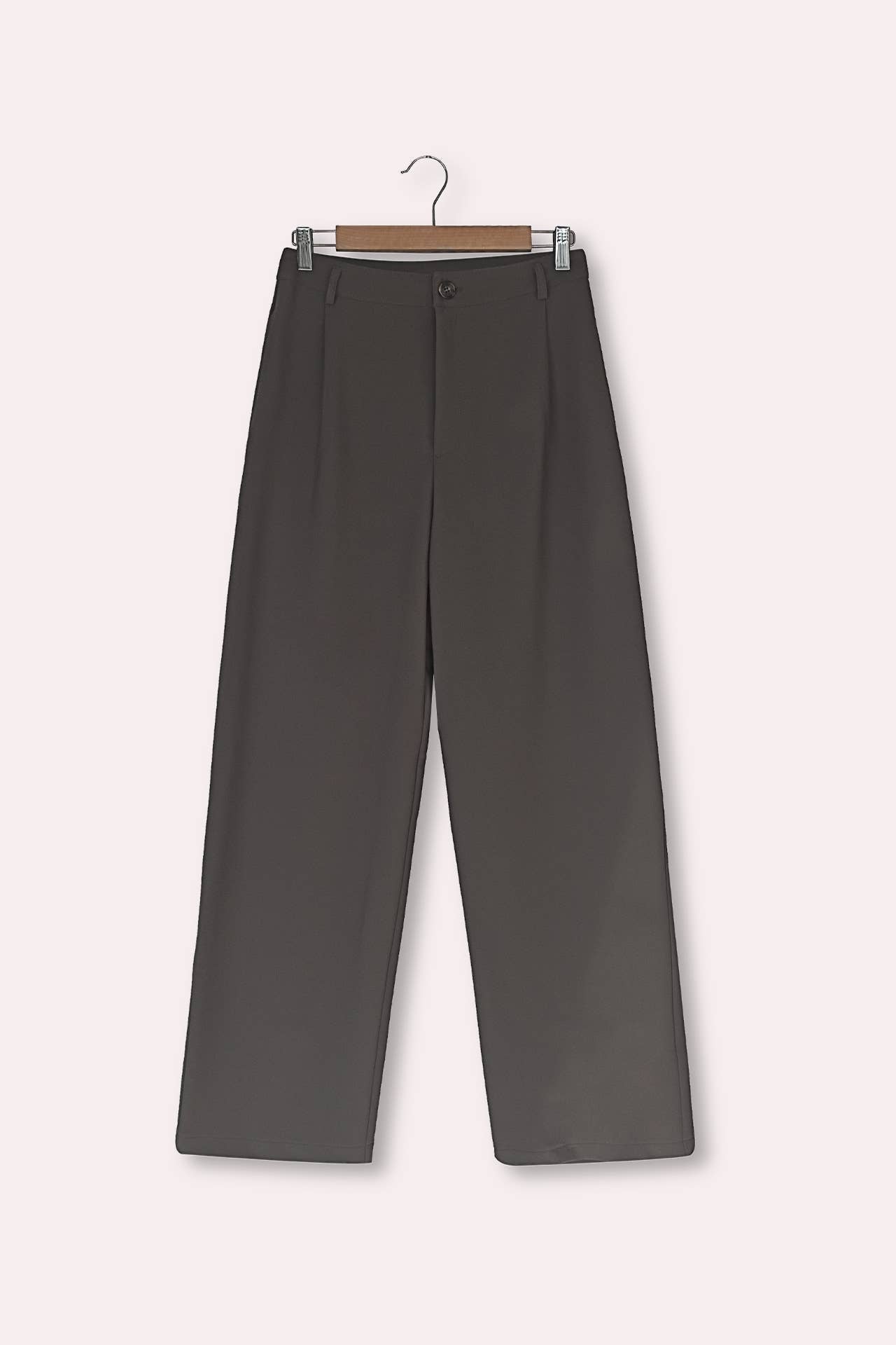 SLIMMING LOOSE STRAIGHT LEG WIDE LEG TROUSERS