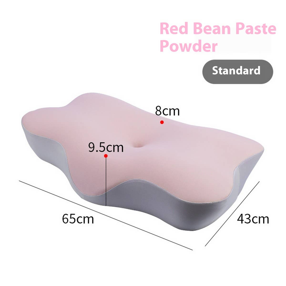 High Support Memory Foam Pillow, Slow Rebound