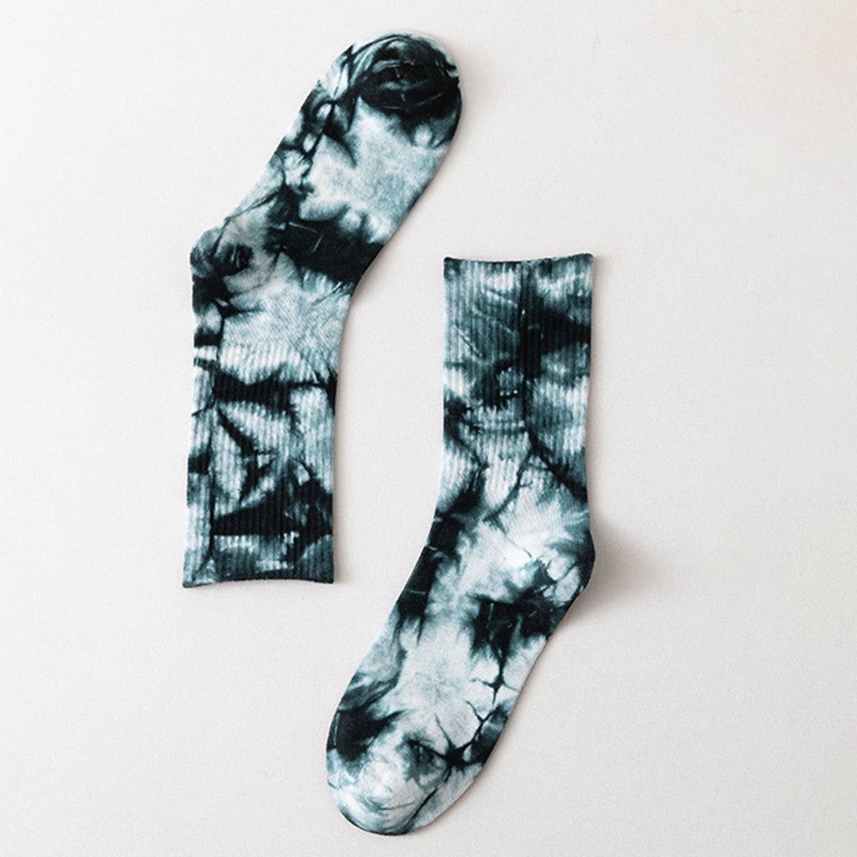TIE-DYED HIP-HOP SPORTS SOCKS