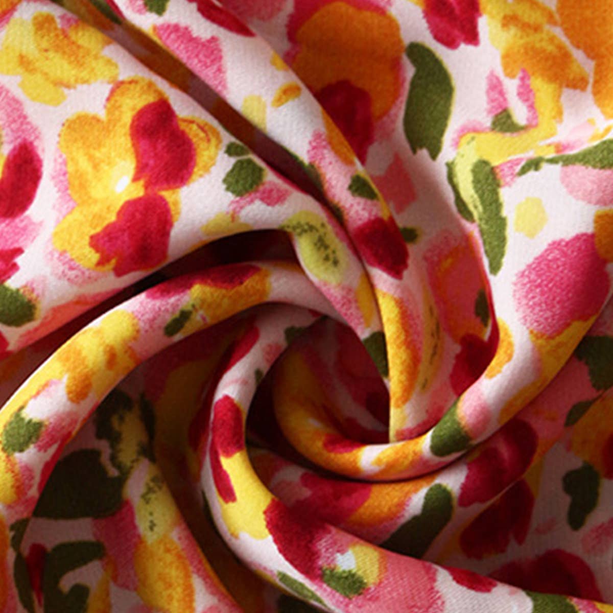 STYLISH V-NECK FLORAL BLOUSE