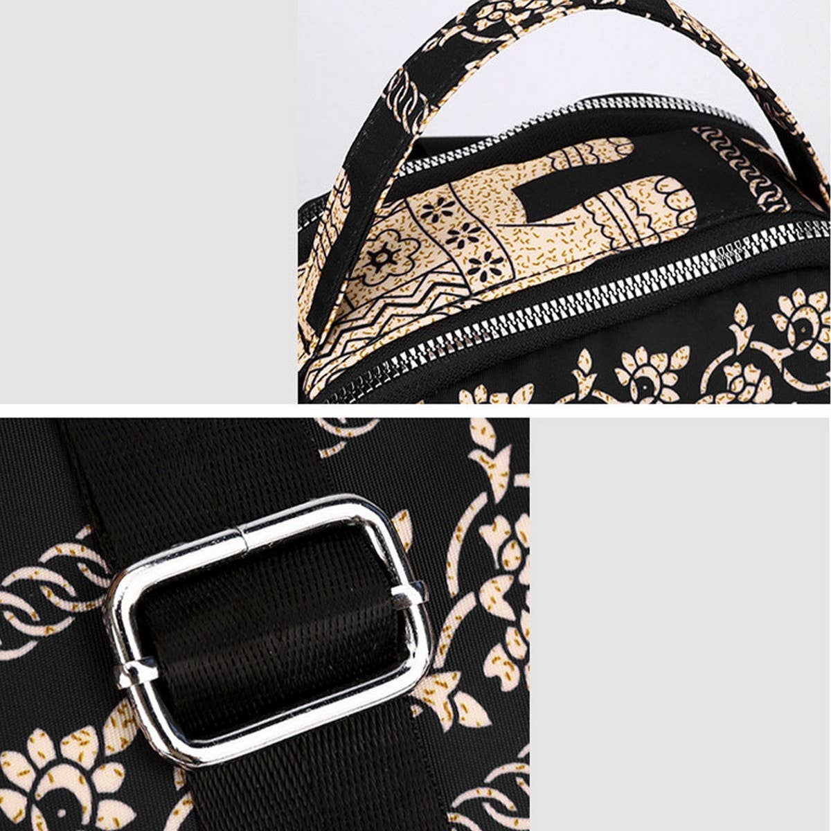 NYLON LARGE CAPACITY SHOULDER MESSENGER BAG_CWAB3488