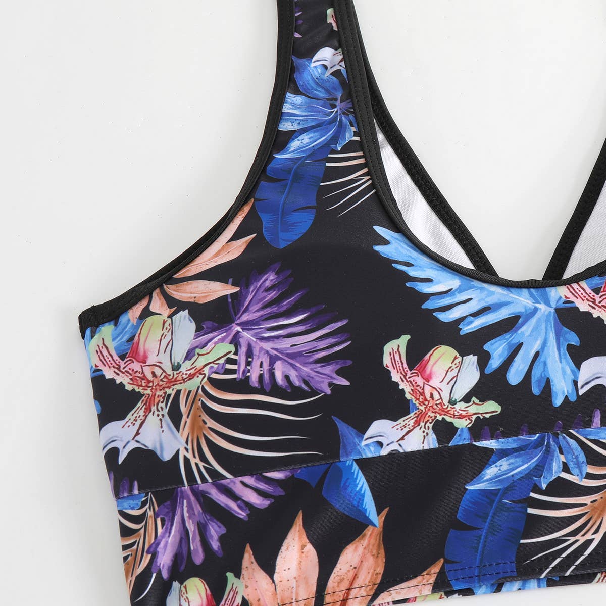 TANK TOP PRINTED TWO-PIECE SWIMSUIT SET