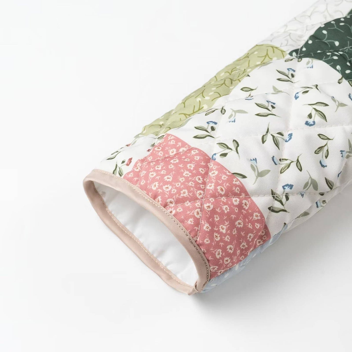 Fashionable printed loose quilted cotton jacket