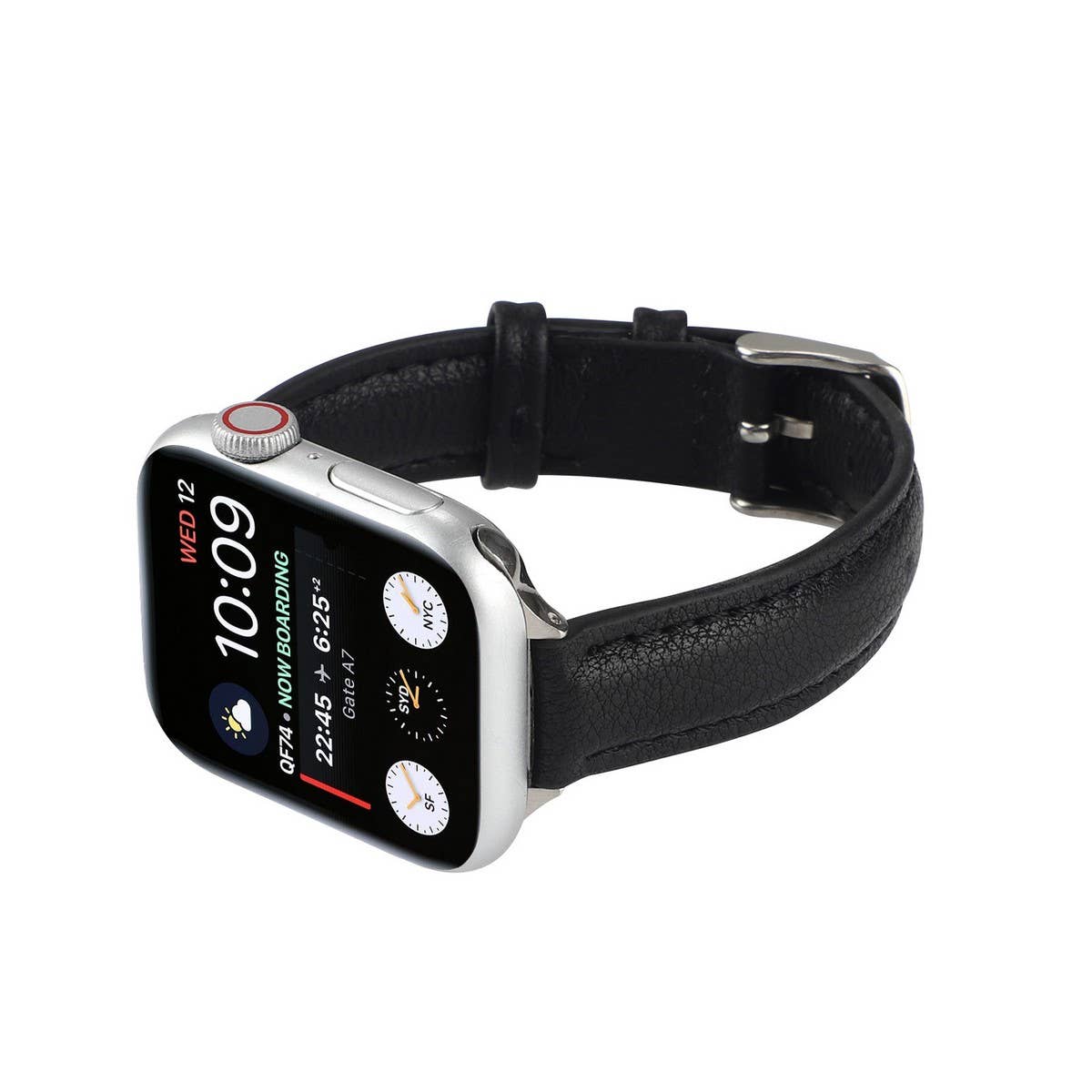 IWATCH9-1SE WOMEN'S APPLE WATCH8 SLIM LEATHER STRAP