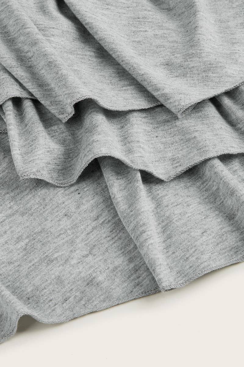 CWDMD4040_WAIST HEART-SHAPED DECORATION CAKE HEM DRESS