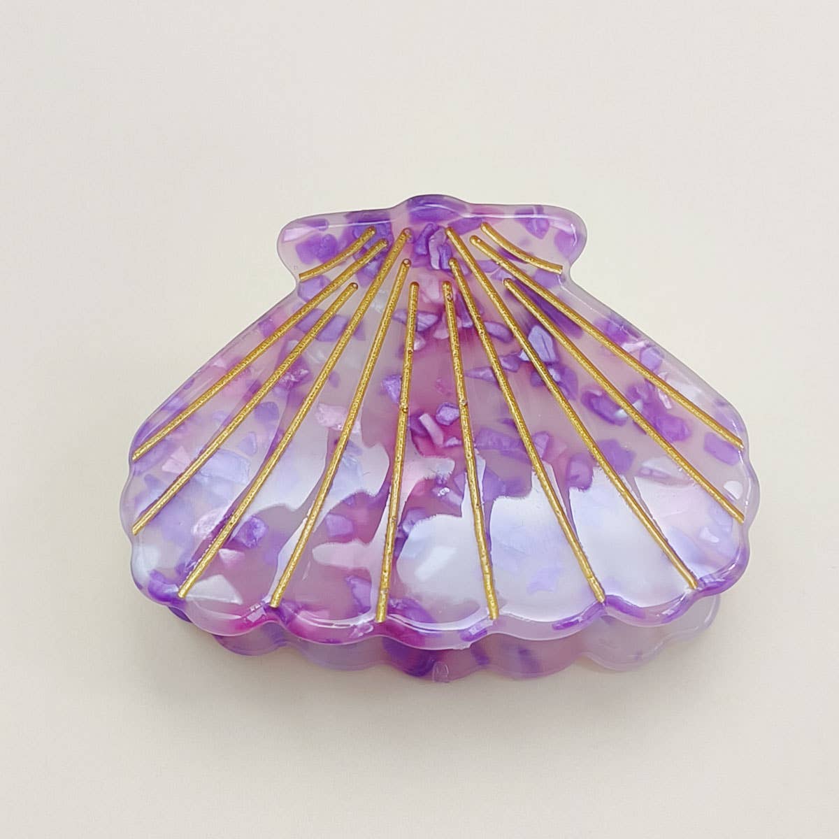 2" Small Shell Hair Claw Clip for Back Hair_CWAHA0653