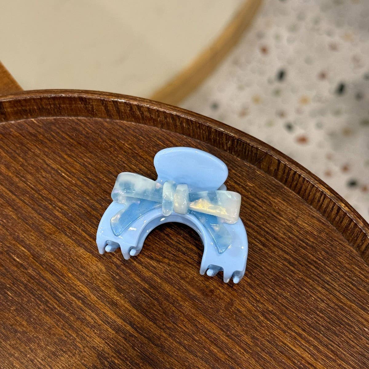 CWAHA4556_NEW SWEET SEMI-CIRCULAR TEMPERAMENT HAIRPIN