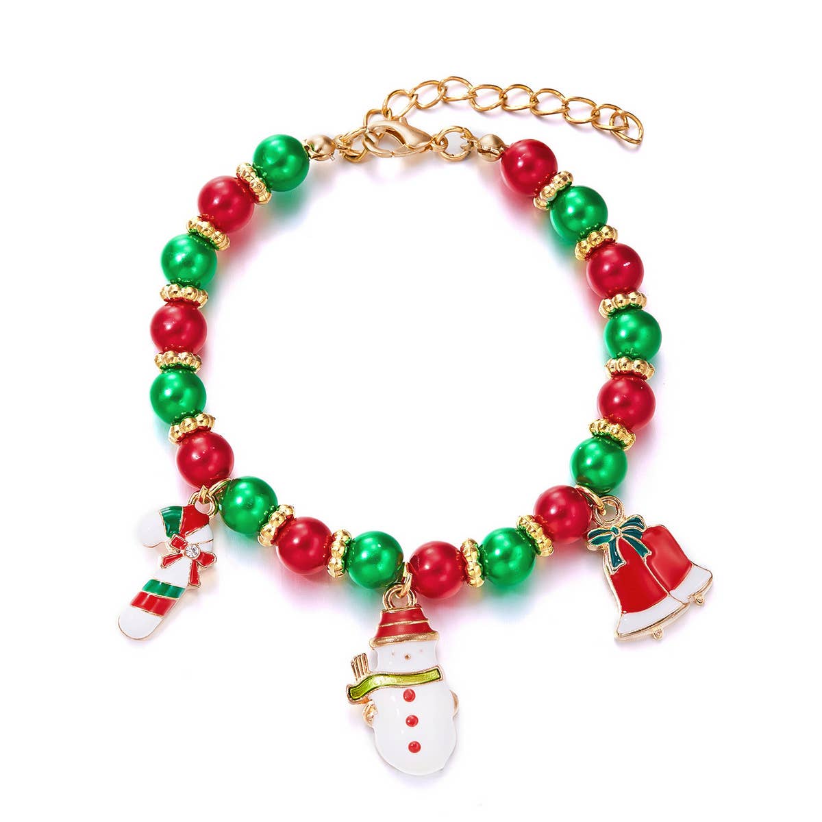 FASHION OIL DROP CHRISTMAS ADJUSTABLE BRACELET_CWAJE2402