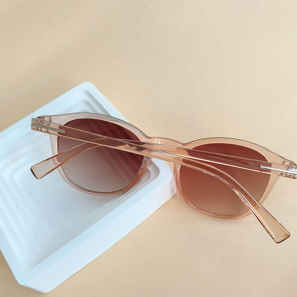 NEW FASHION RETRO ROUND FRAME SUNGLASSES