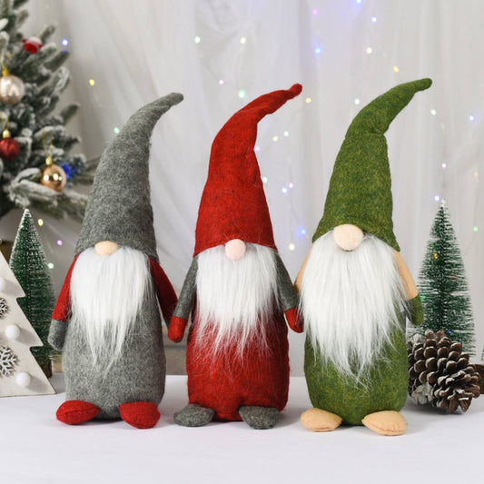 FACELESS OLD MAN STANDING CHRISTMAS DECORATIONS_CWMM2773