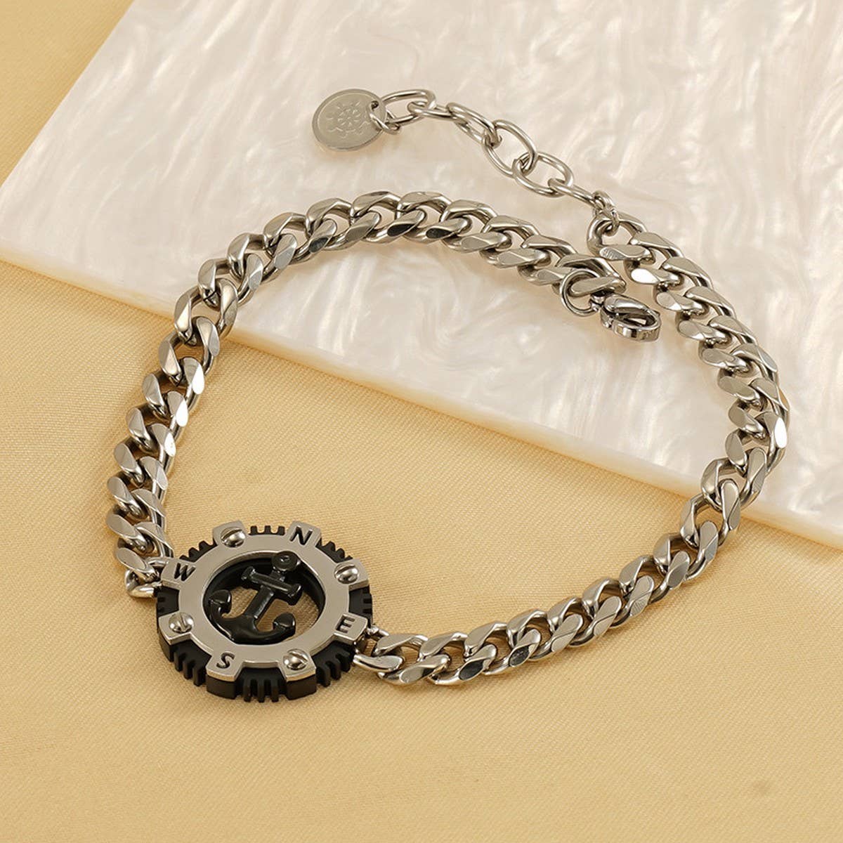 Fashion personality round anchor bracelet