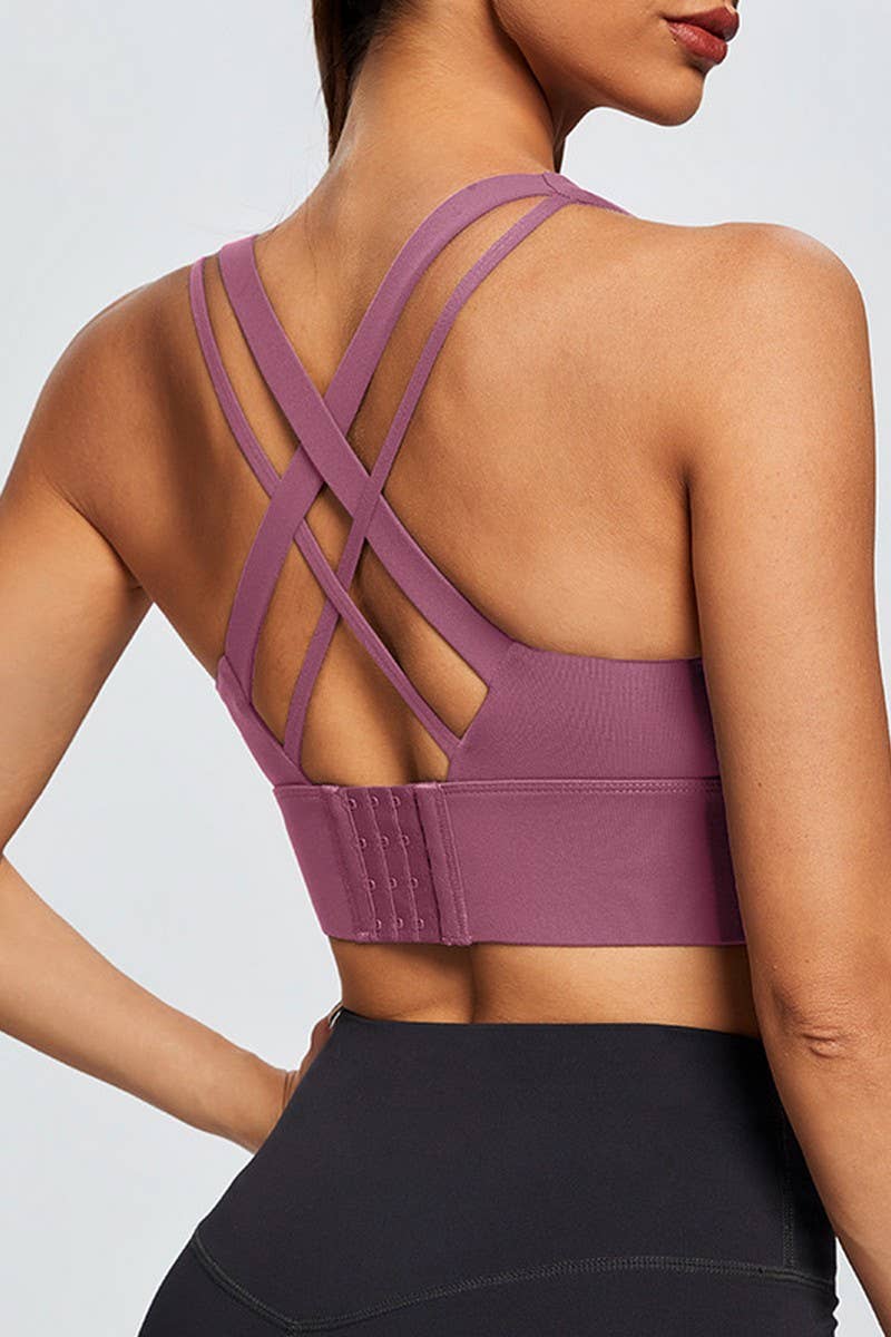 CWMU0509_QUICK-DRYING BACK-ENHANCING YOGA SPORTS BRA