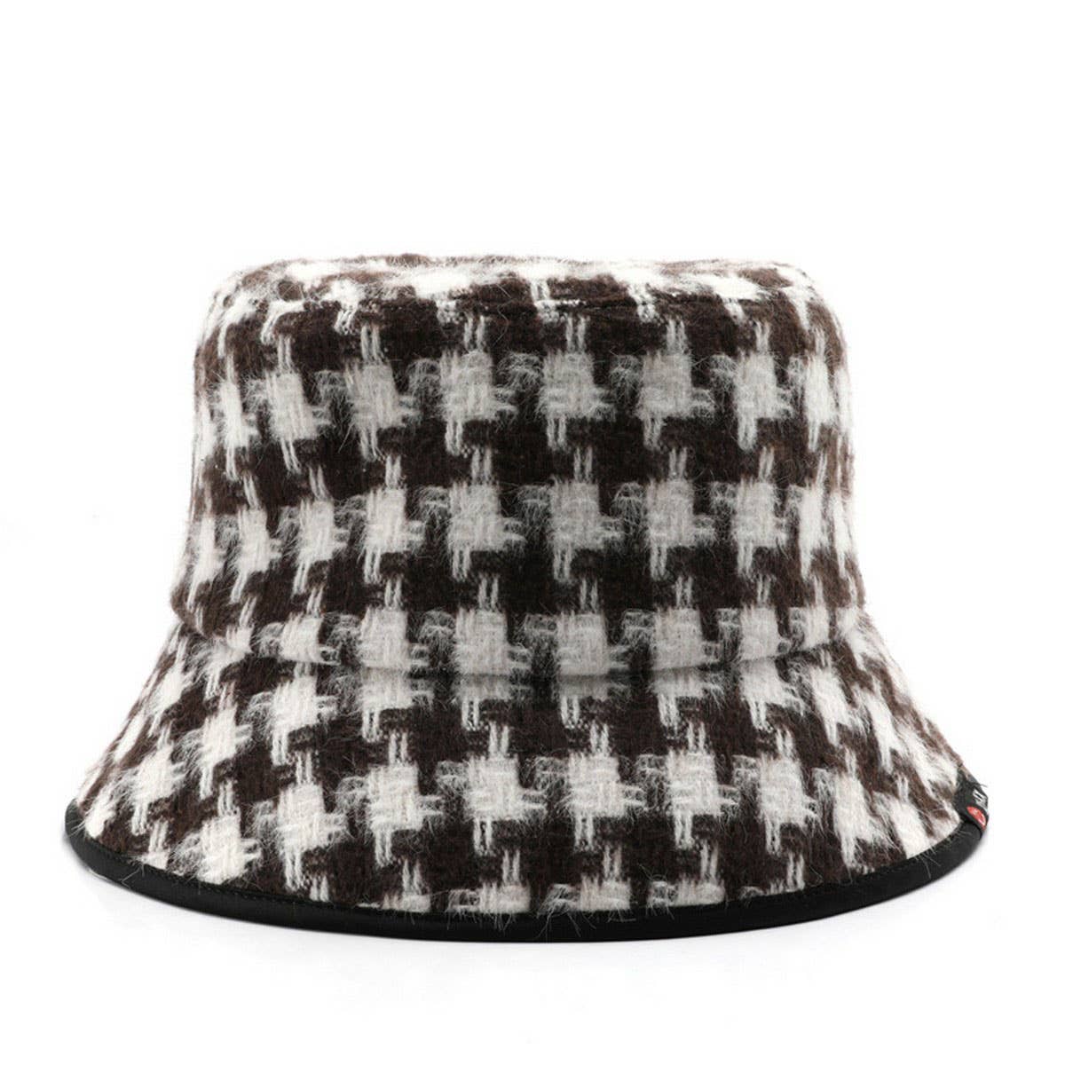 WINTER OUTDOOR RETRO SOLID COLOR BUCKET HAT_CWAH2176