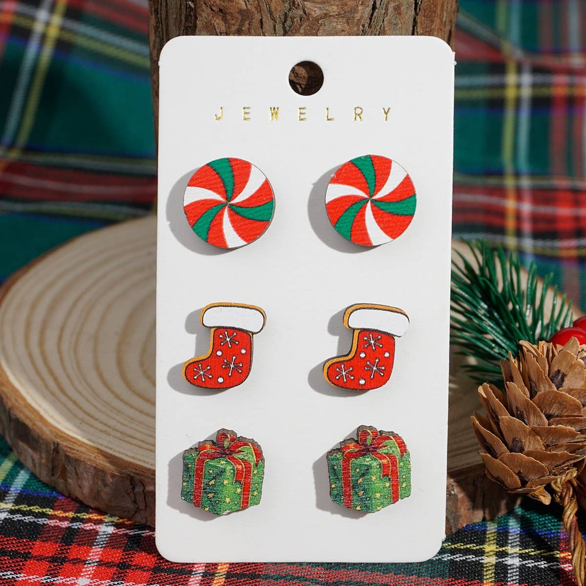 CHRISTMAS EARRINGS NEW ARRIVAL ELK EARRINGS SET