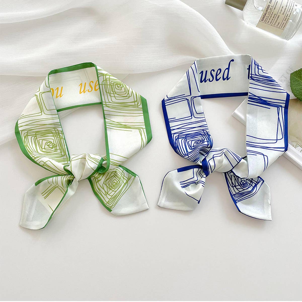 BOW-SHAPED HAIRBAND SCARF_CWASC0740