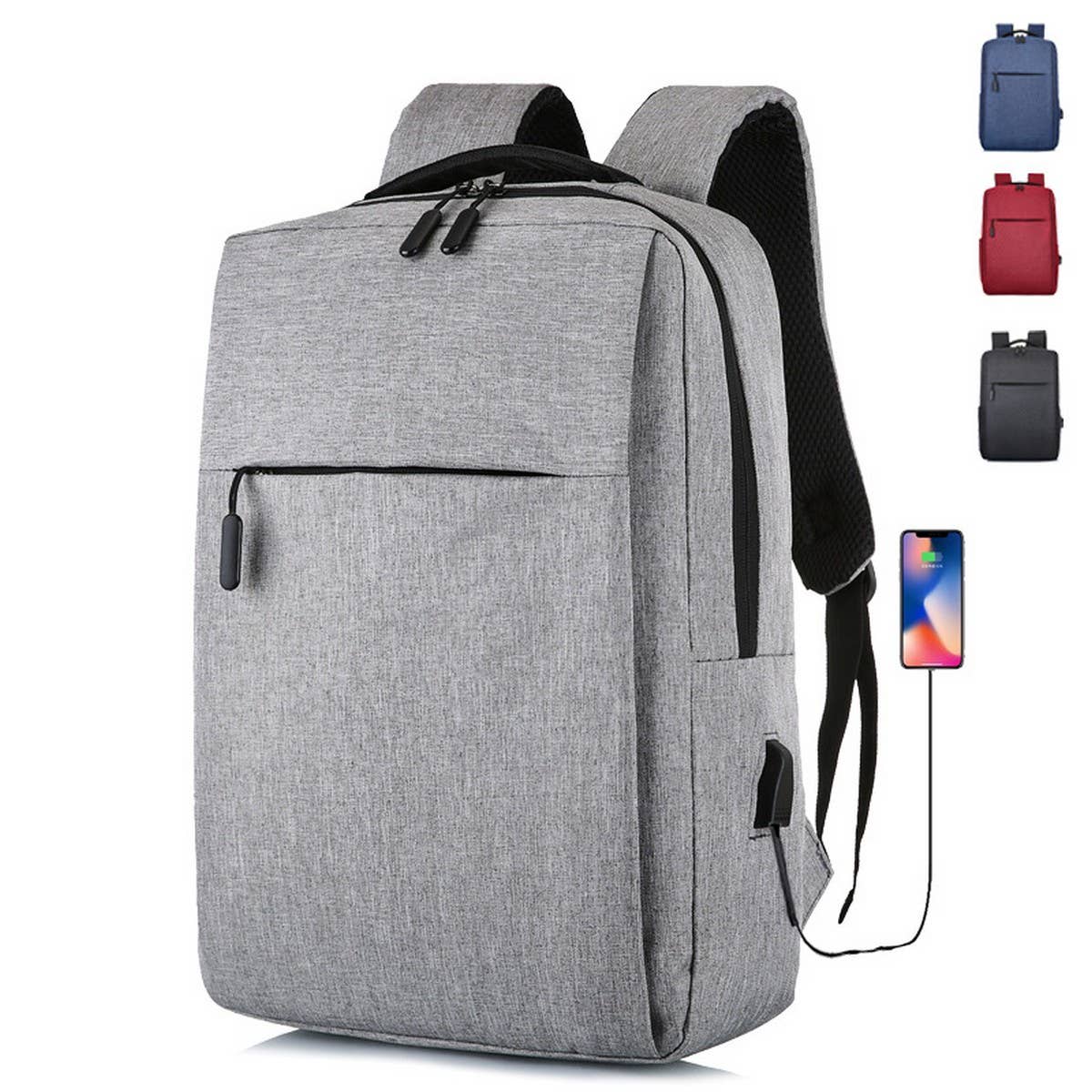 Large Capacity USB Business Laptop Backpack_CWAB5396