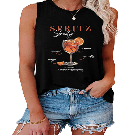 Women??¢s Relaxed Fit Vest, Casual and Versatil_CWTTSL0420