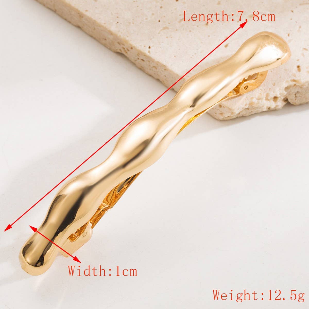 Starfish Metal Spring Hair Clip ??Chic & Unique_CWAHA6174