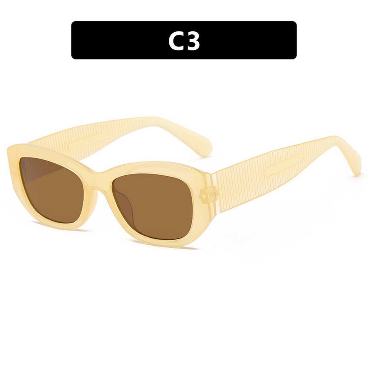 SIMPLE ANTI-UV STREET STYLE SUNGLASSES