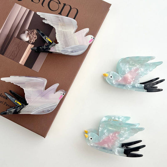 Acetate Clip??œChic Colorblock Style_CWAHA5827