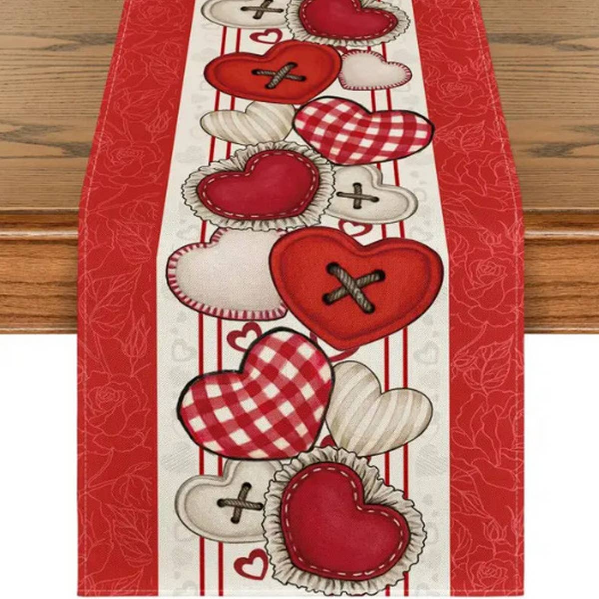 HOME VALENTINE'S DAY DECORATION TABLECLOTH