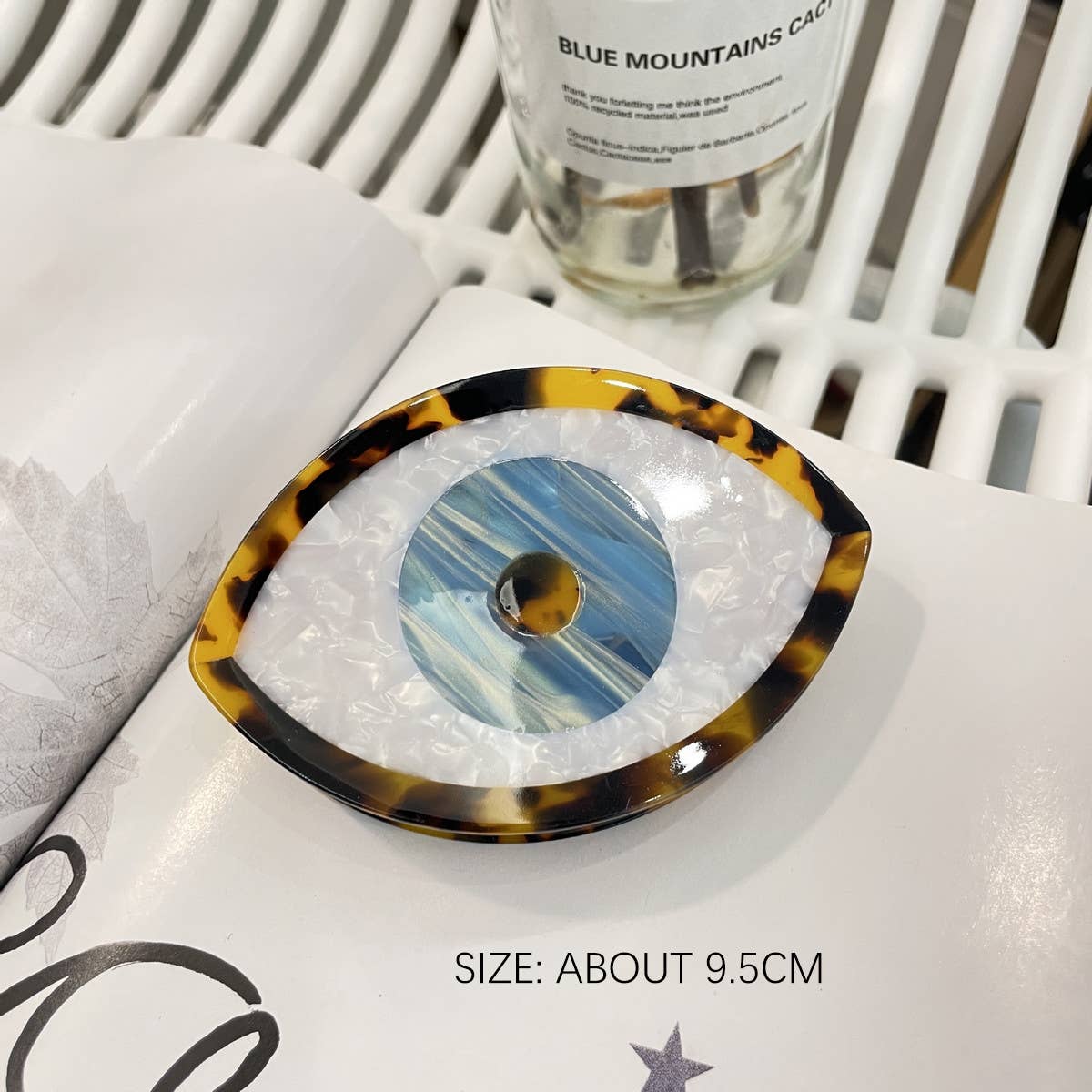 NEW EYES RAINBOW CLIP HAIR CLIP_CWAHA0969