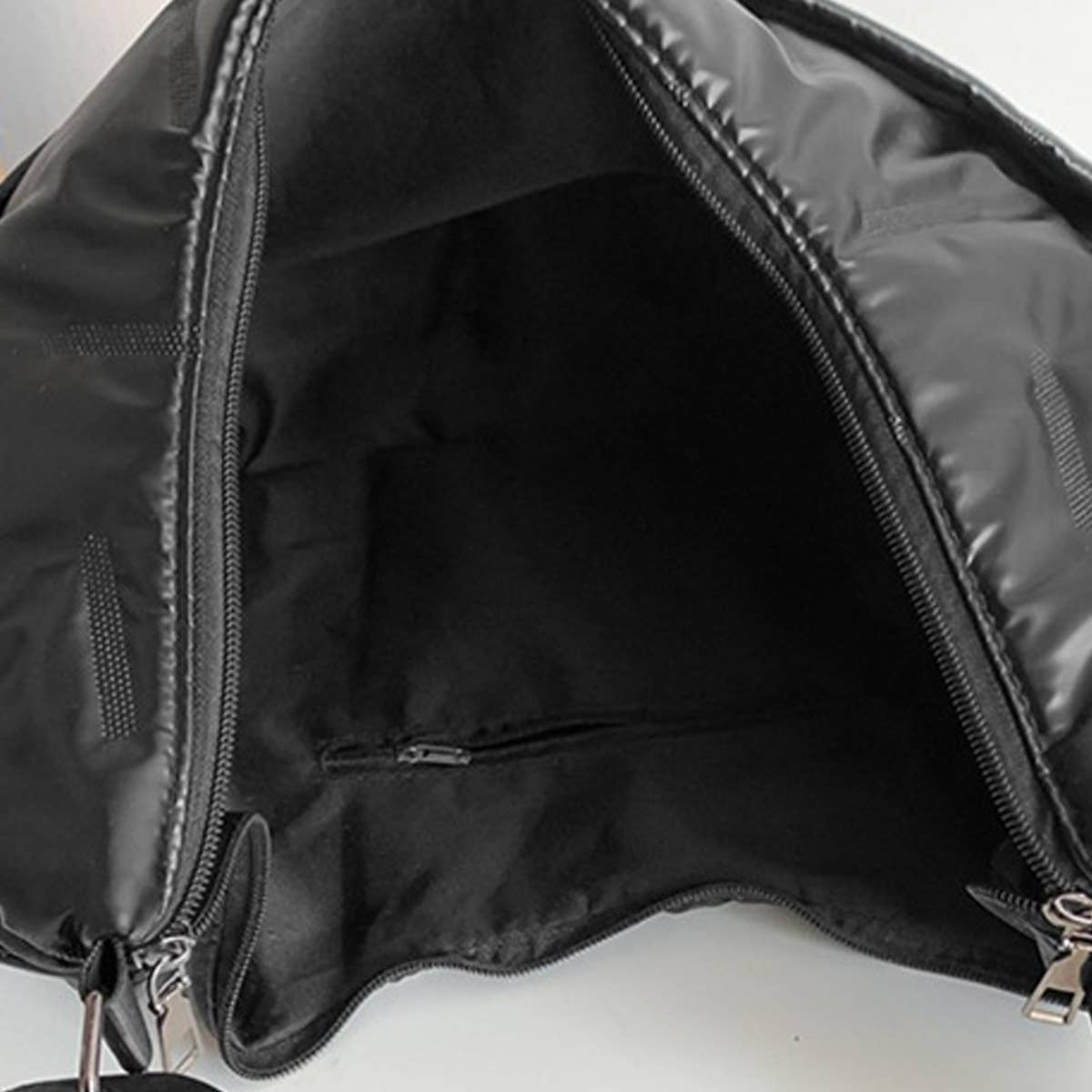 FASHIONABLE TEXTURE PEARL COTTON SHOULDER BAG_CWAB1774