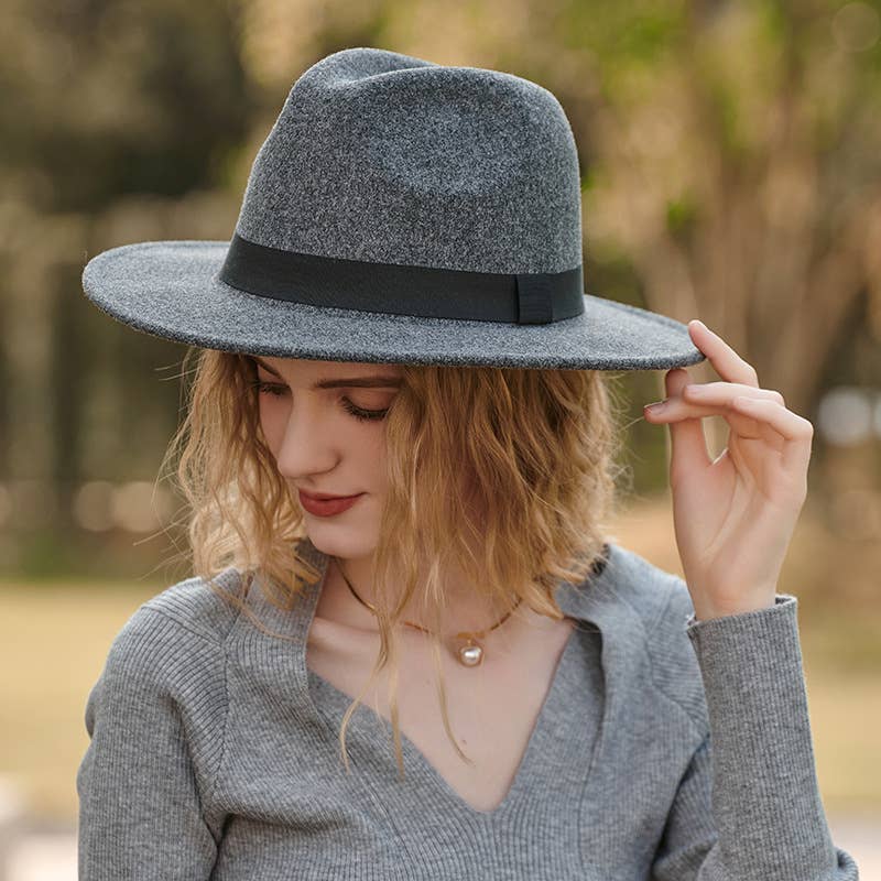 WOMEN PETRO WIDE BRIM FLOPPY PANAMA HAT_CWAH0591