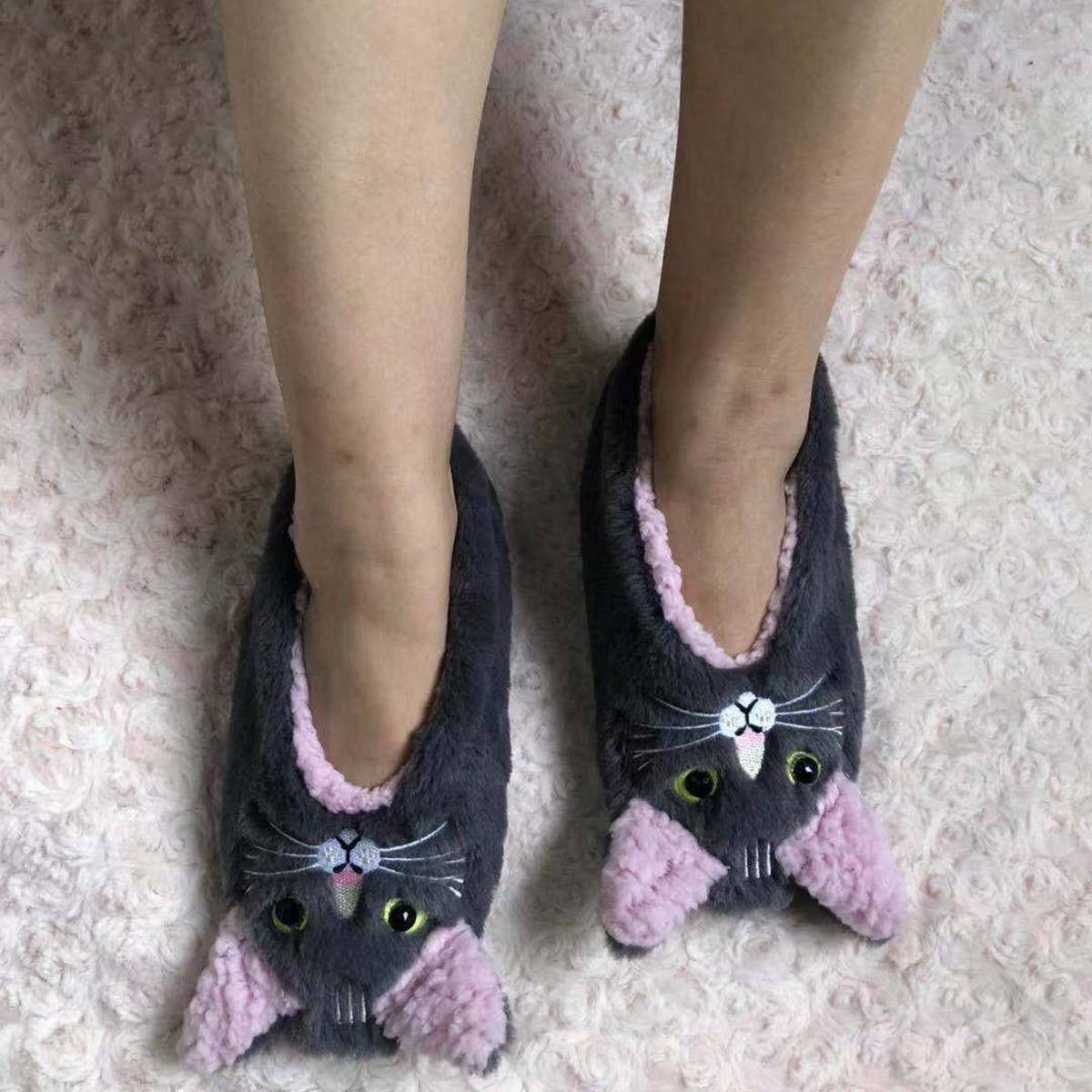 CUTE ANIMAL FLOOR SOCKS NON-SLIP INDOOR SOCKS